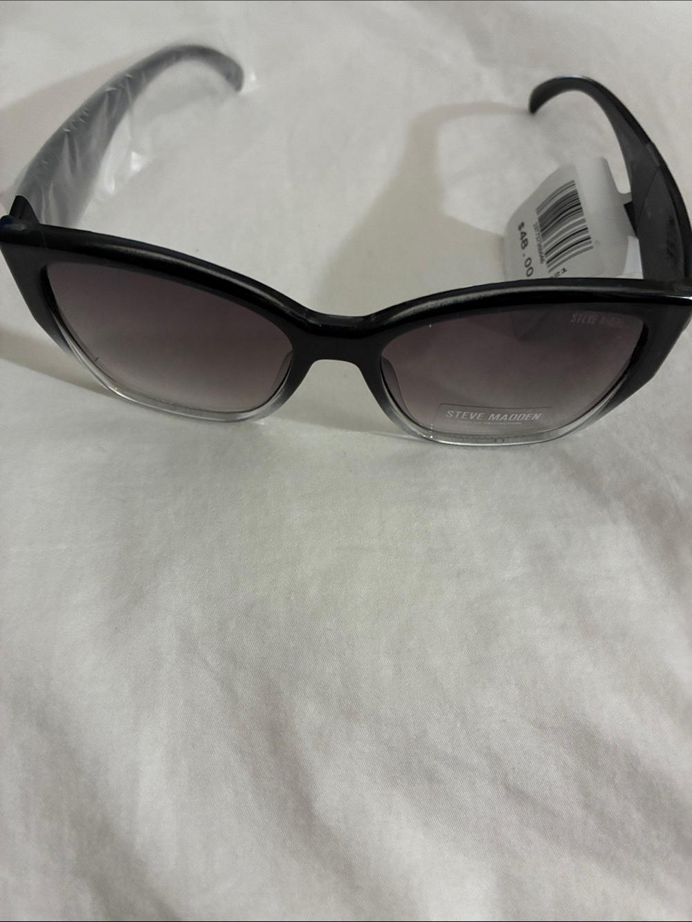 Steve Madden Black Ombre Cat-Eye Sunglasses - Picture 2 of 4